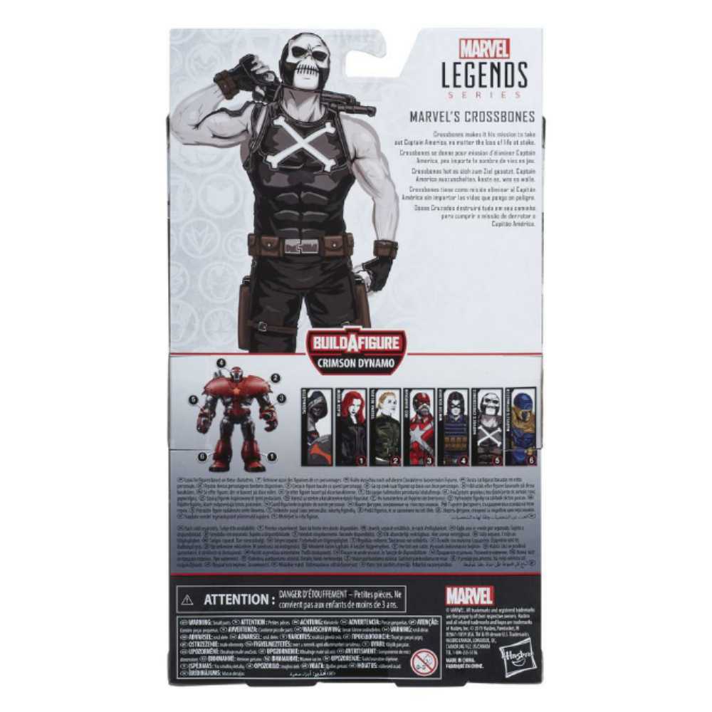 Marvel Legends, Crimson Dynamo Wave: Crossbones - Hasbro (Marvel Superheroes) action figure collectible - Main Image 4