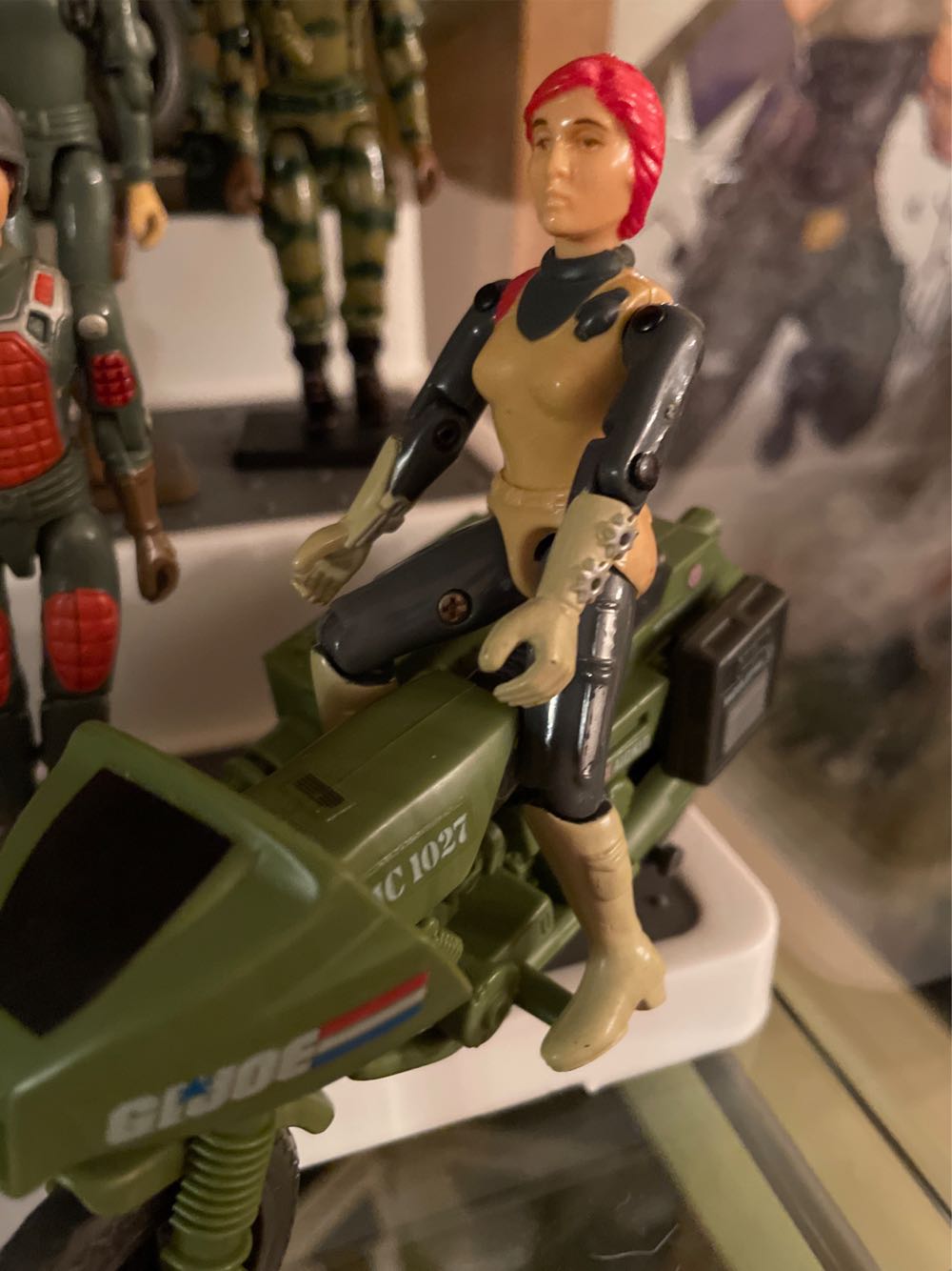 Captain Deadstar GID The Worst Tall Card