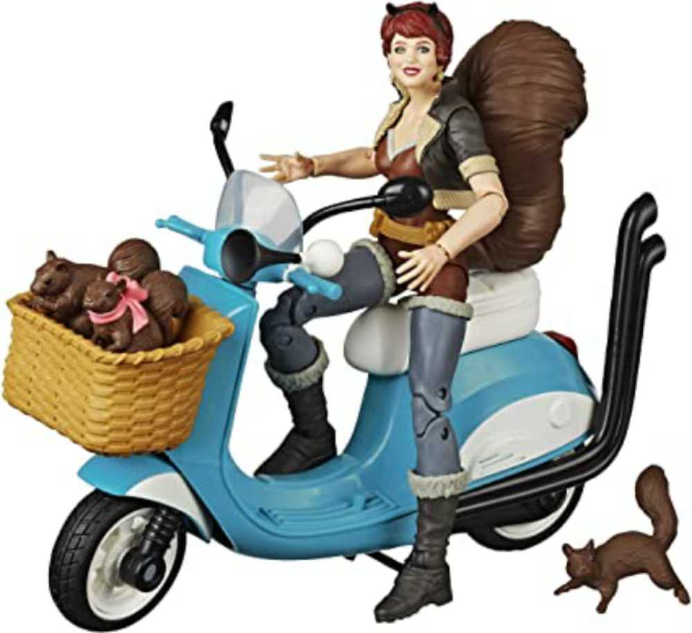 Squirrel Girl with Scooter And Tippy Toe - Hasbro (Marvel Superheroes) action figure collectible - Main Image 2