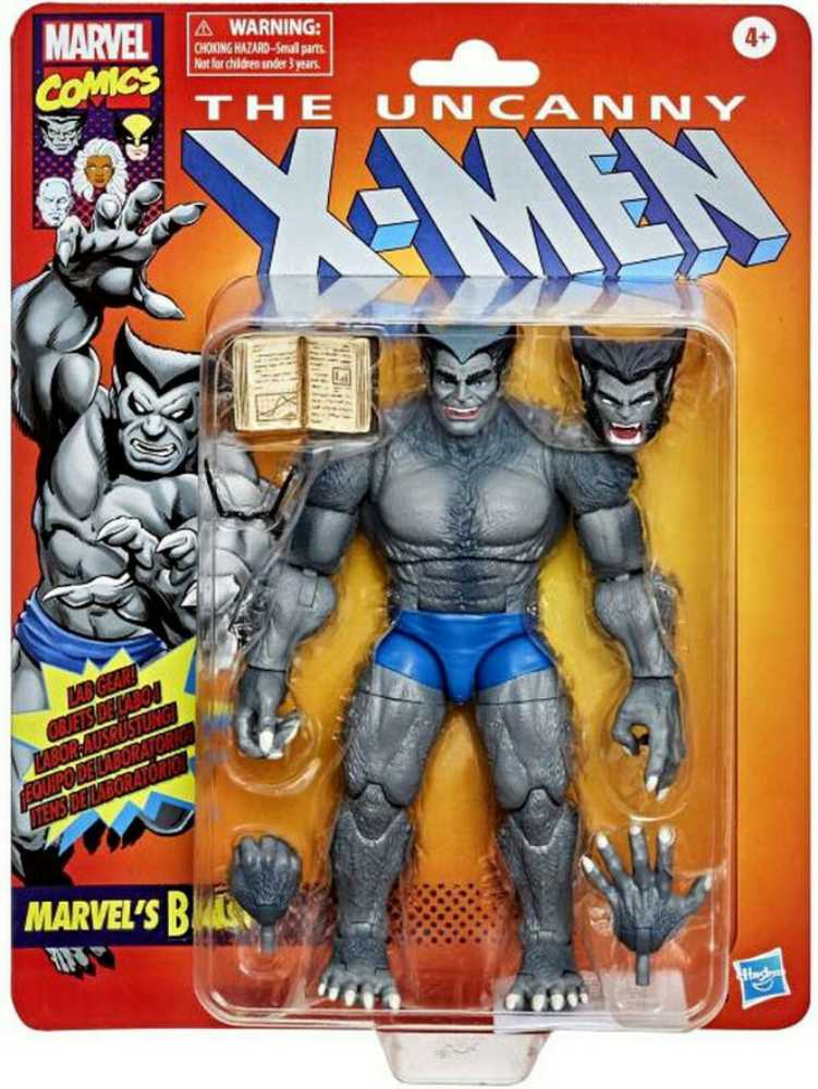 Marvel Legends, Fan Channel Exclusive, X-Men Retro Wave: Beast - Hasbro (Marvel Superheroes) action figure collectible - Main Image 3