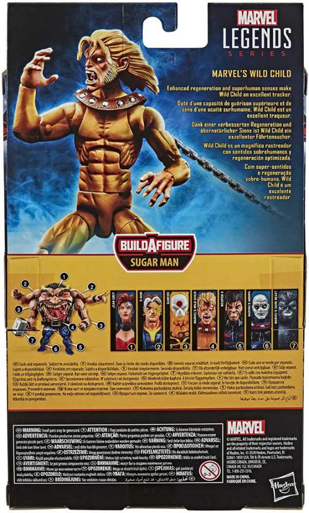 Marvel Legends: Wild Child (Age of Apocalypse) - Hasbro (Marvel Legends) action figure collectible - Main Image 4