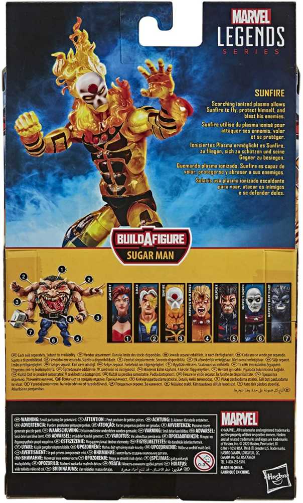 Sunfire (Age of Apocalypse) - Hasbro (BAF SUGAR MAN) action figure collectible - Main Image 4