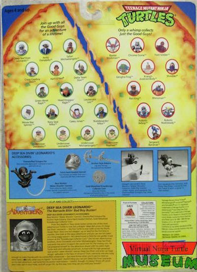 Deep Sea Diver Leonardo - Playmates Toys (Teenage Mutant Ninja Turtles) action figure collectible - Main Image 2