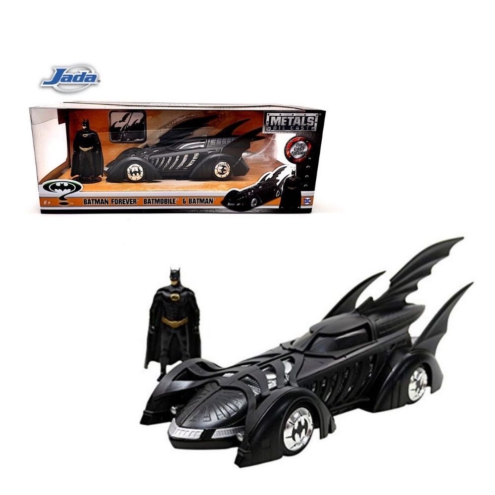 Batmobile & Batman (Batman Forever) (Jada 1:24) - Jada Toys (Batman Forever (1995)) action figure collectible [Barcode 801310980361] - Main Image 2