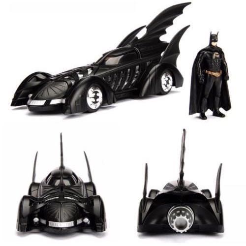 Batmobile & Batman (Batman Forever) (Jada 1:24) - Jada Toys (Batman Forever (1995)) action figure collectible [Barcode 801310980361] - Main Image 3