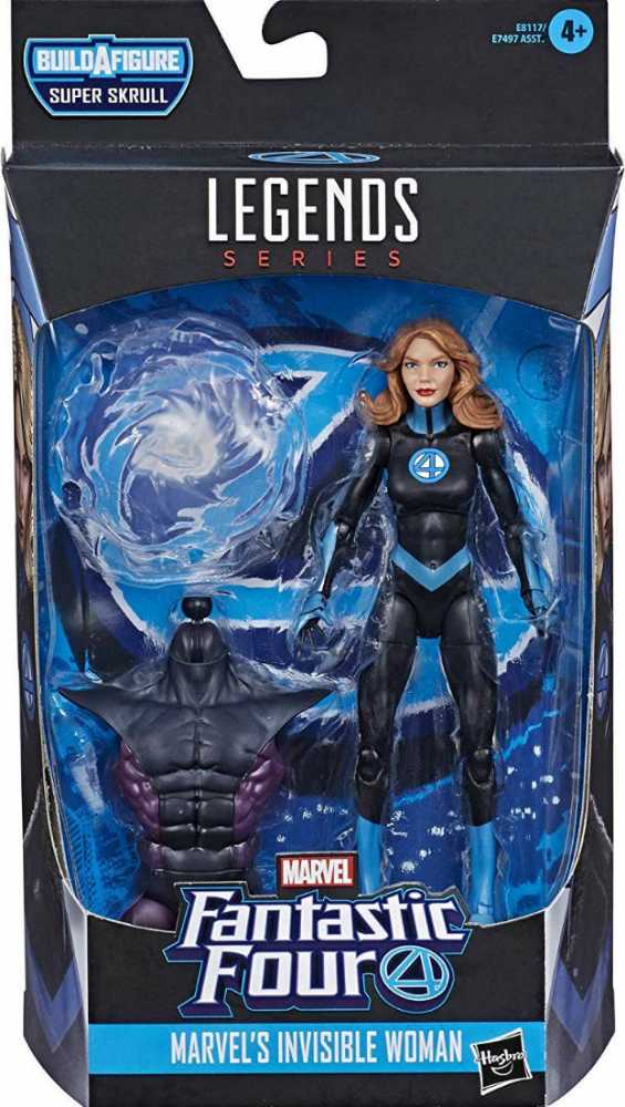 Invisible Woman - Black & Blue - Hasbro (Marvel Superheroes) action figure collectible - Main Image 3