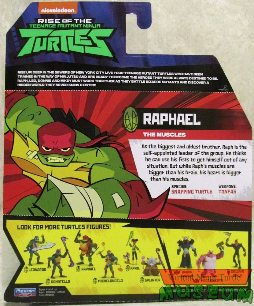 Raphael - Spin Master (Rise of the Teenage Mutant Ninja Turtles) action figure collectible - Main Image 2