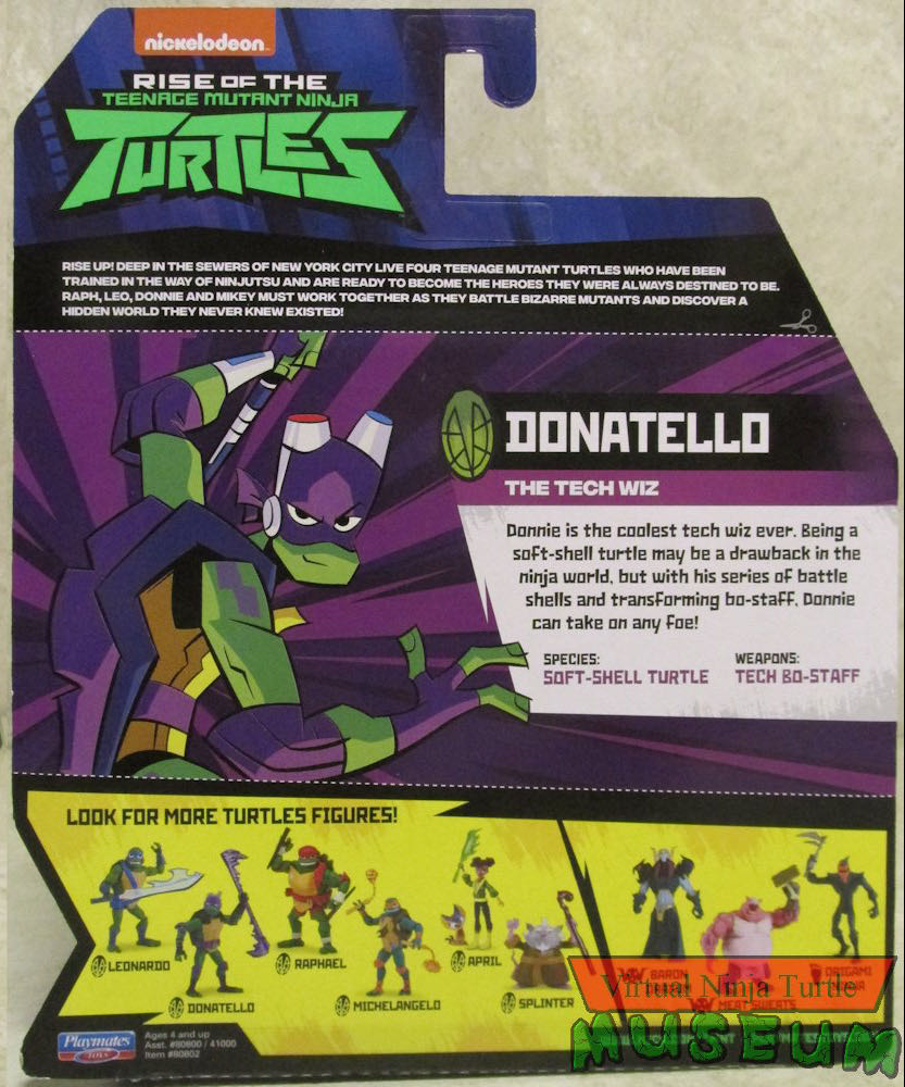 Donatello - Spin Master (Rise of the Teenage Mutant Ninja Turtles) action figure collectible - Main Image 2