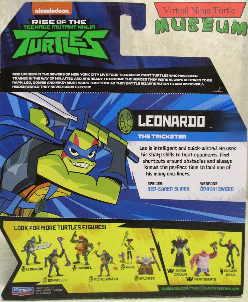 Leonardo - Spin Master (Rise of the Teenage Mutant Ninja Turtles) action figure collectible - Main Image 2