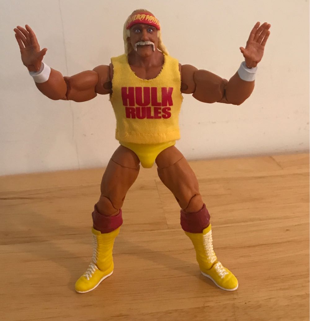 Hulk Hogan - Mattel Wwe (WWE Elite Custom Hulk Hogan) action figure collectible - Main Image 3