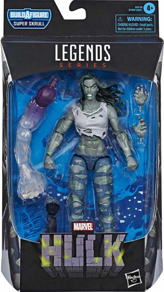 She-Hulk - Version 1 - Hasbro (Marvel Superheroes) action figure collectible - Main Image 3