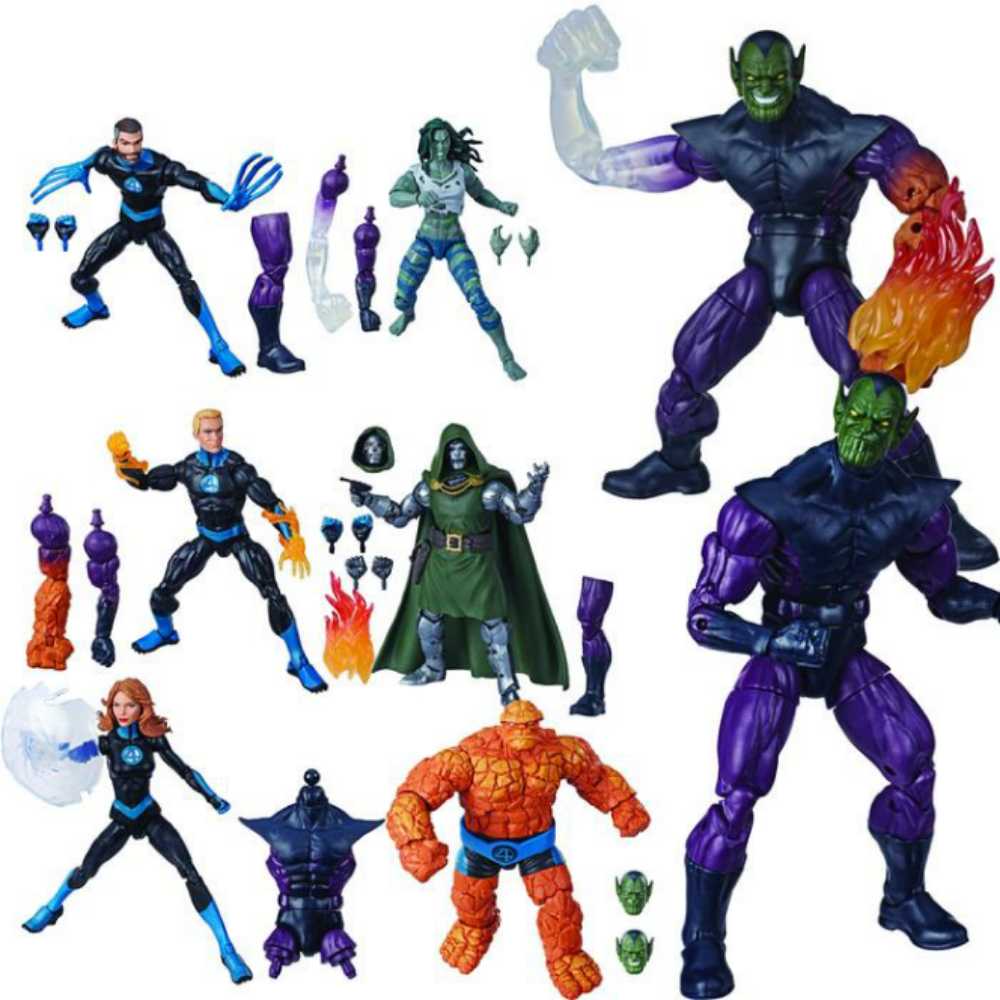 Marvel Legends, Super Skrull Wave: Super Skrull Build-a-figure - Hasbro (Marvel Superheroes) action figure collectible - Main Image 4