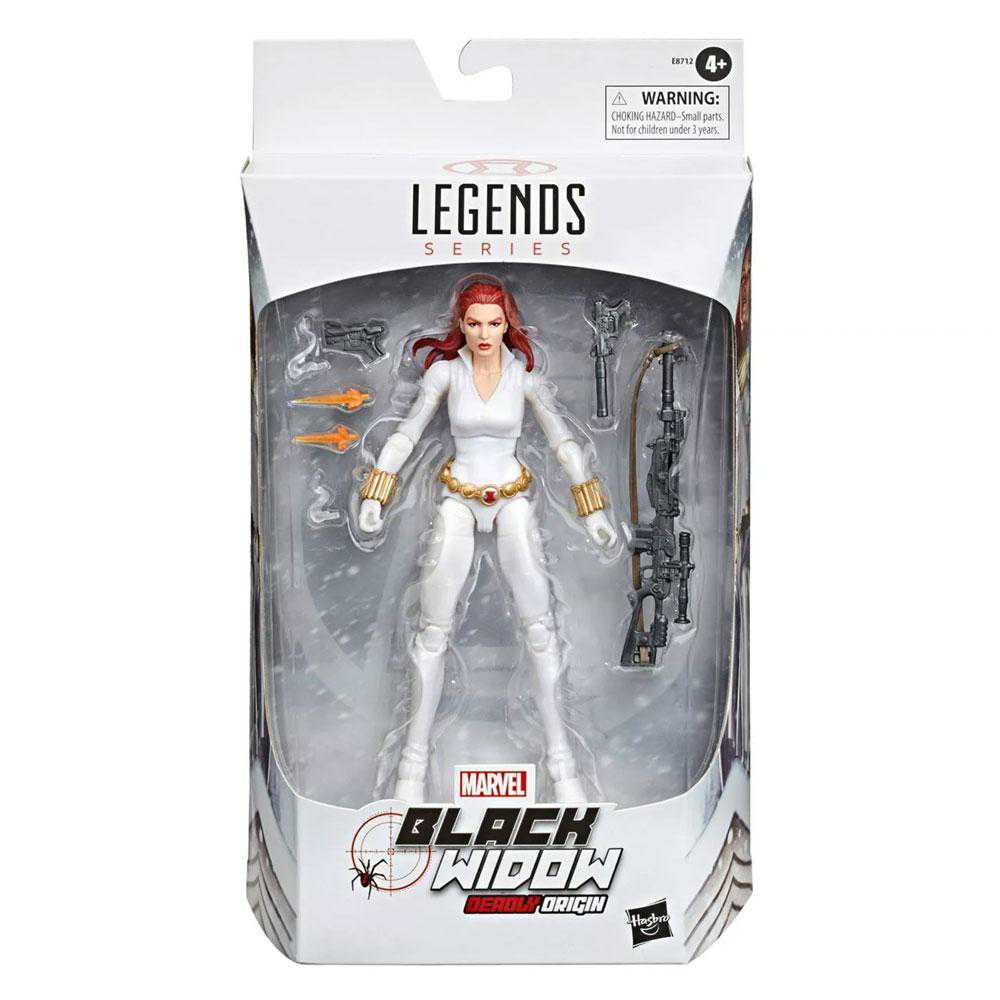 Marvel Legends, Target Exclusive: Black Widow, White Suit - Hasbro (Marvel Superheroes) action figure collectible - Main Image 3