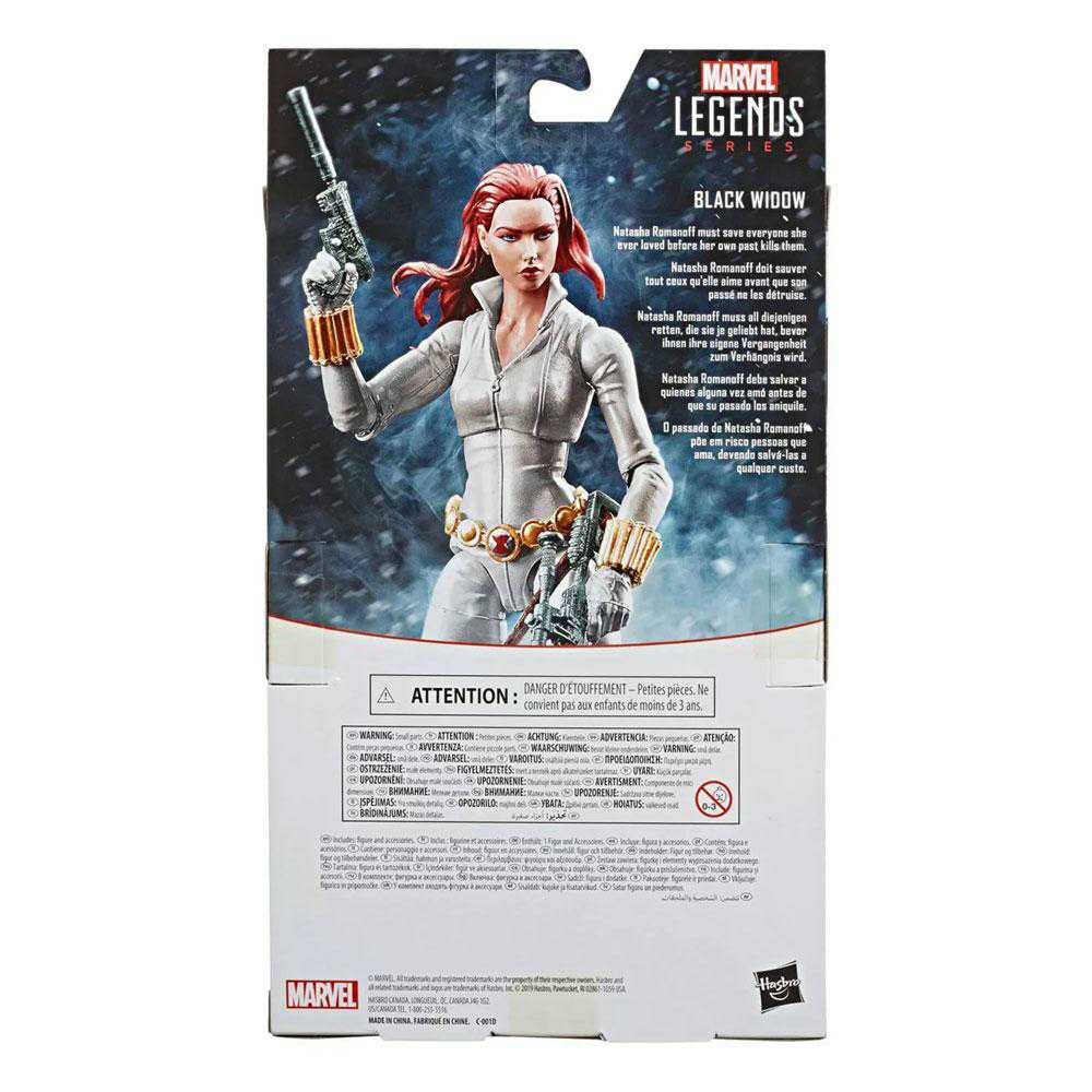 Marvel Legends, Target Exclusive: Black Widow, White Suit - Hasbro (Marvel Superheroes) action figure collectible - Main Image 4