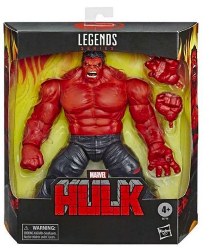 Marvel Legends, Target Exclusive: Red Hulk - Hasbro (Marvel Superheroes) action figure collectible - Main Image 3