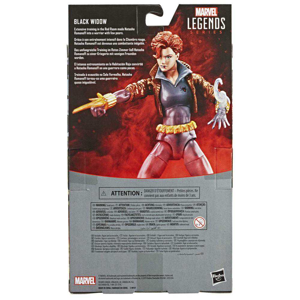 Marvel Legends Black Widow Grey Suit Walmart Exclusive: - Hasbro (Marvel Superheroes) action figure collectible - Main Image 4