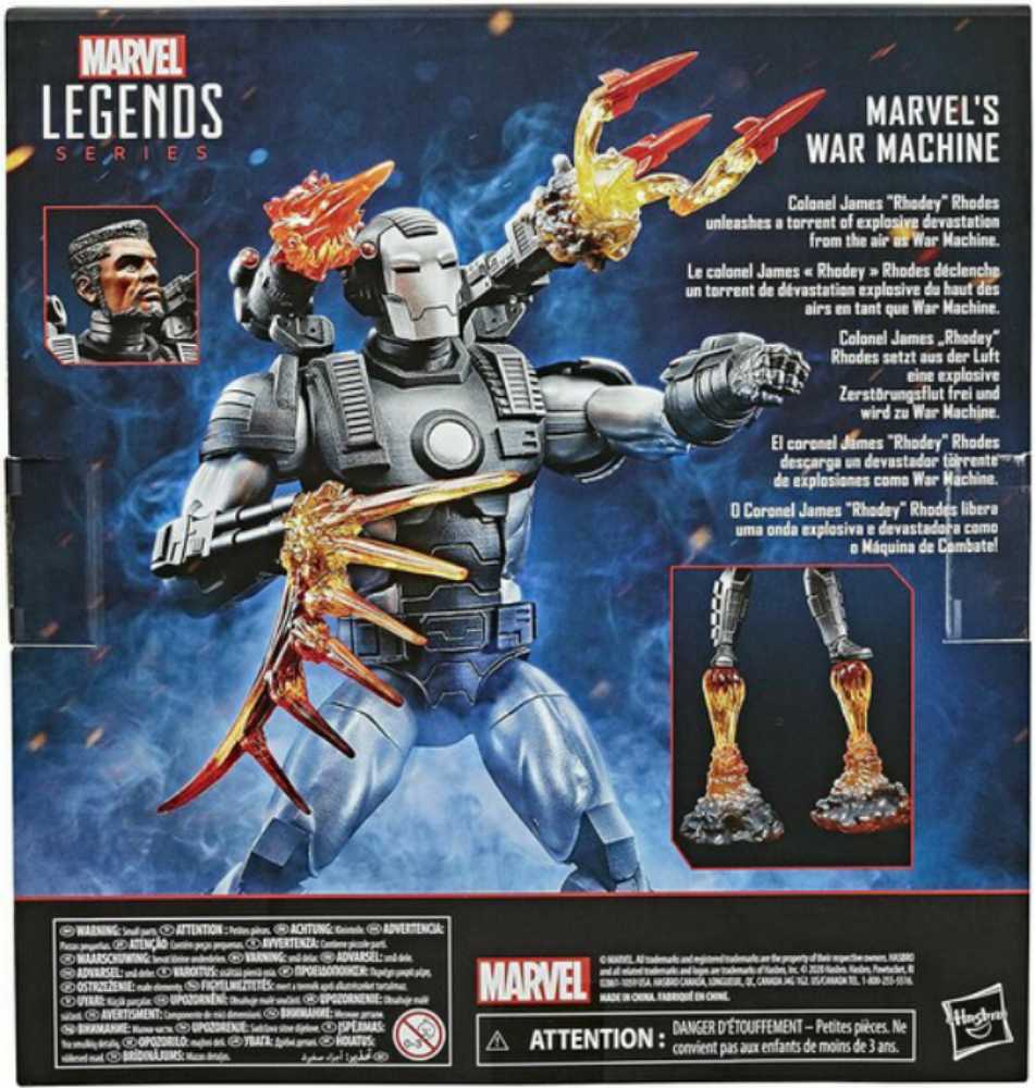 Marvel Legends, Deluxe Edition: War Machine - Hasbro (Marvel Superheroes) action figure collectible - Main Image 4
