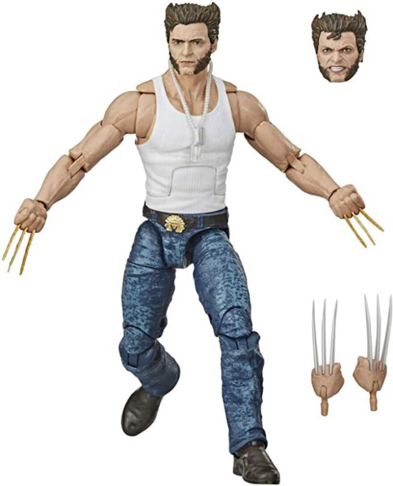 Marvel Legends, Amazon Exclusive, Fox X-Men: Wolverine (Tank Top) - Hasbro (Marvel Superheroes) action figure collectible - Main Image 2