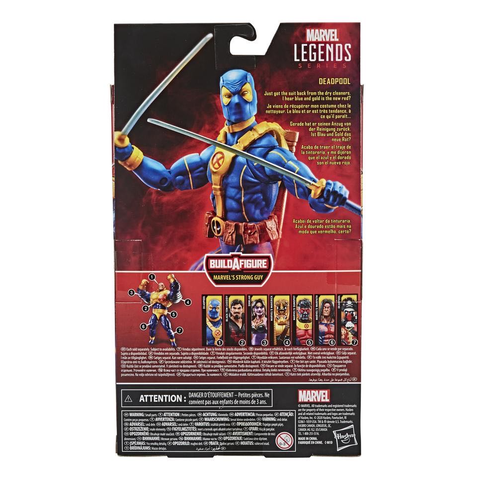 Marvel Legends, Strong Guy Wave: Deadpool (X-Men) - Hasbro (Marvel Superheroes) action figure collectible - Main Image 4