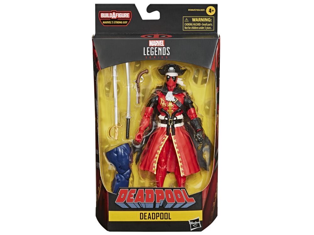 Marvel Legends, Strong Guy Wave: Deadpool (Pirate) - Hasbro (Marvel Superheroes) action figure collectible - Main Image 3