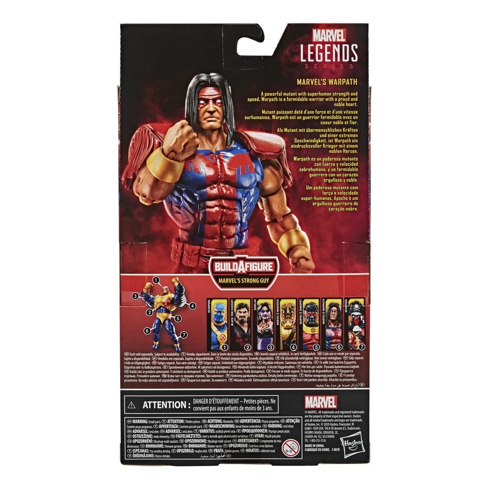 Marvel Legends, Strong Guy Wave: Warpath - Hasbro (Marvel Superheroes) action figure collectible - Main Image 4