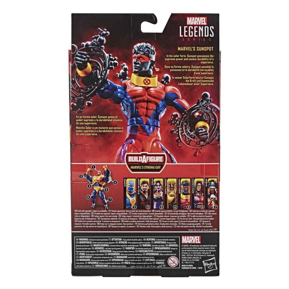 Sunspot - Hasbro (Marvel Legends - Infinite Series) action figure collectible - Main Image 4