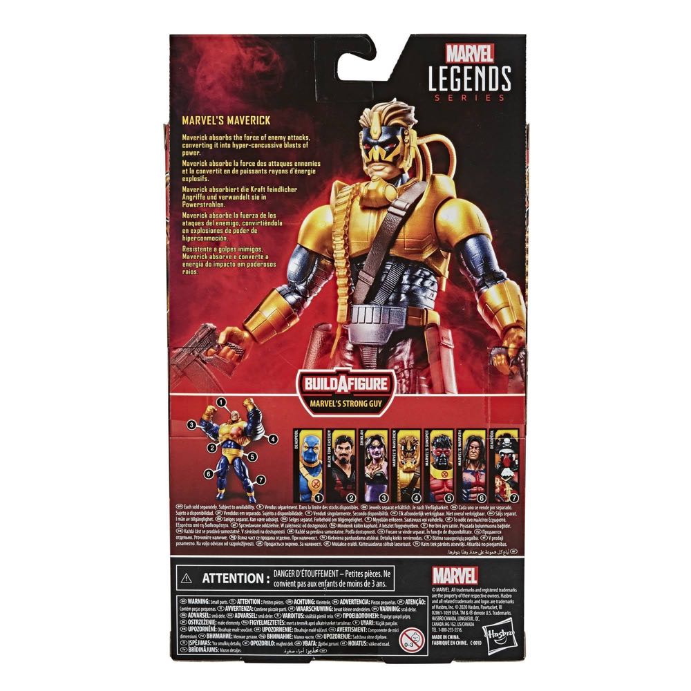 Marvel Legends, Strong Guy Wave: Maverick - Hasbro (Marvel Superheroes) action figure collectible - Main Image 4