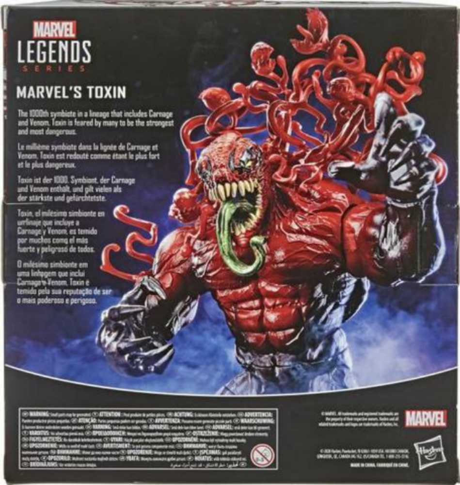 Marvel Legends, Deluxe Edition, Fan Channel Exclusive: Toxin - Hasbro (Marvel Superheroes) action figure collectible - Main Image 4