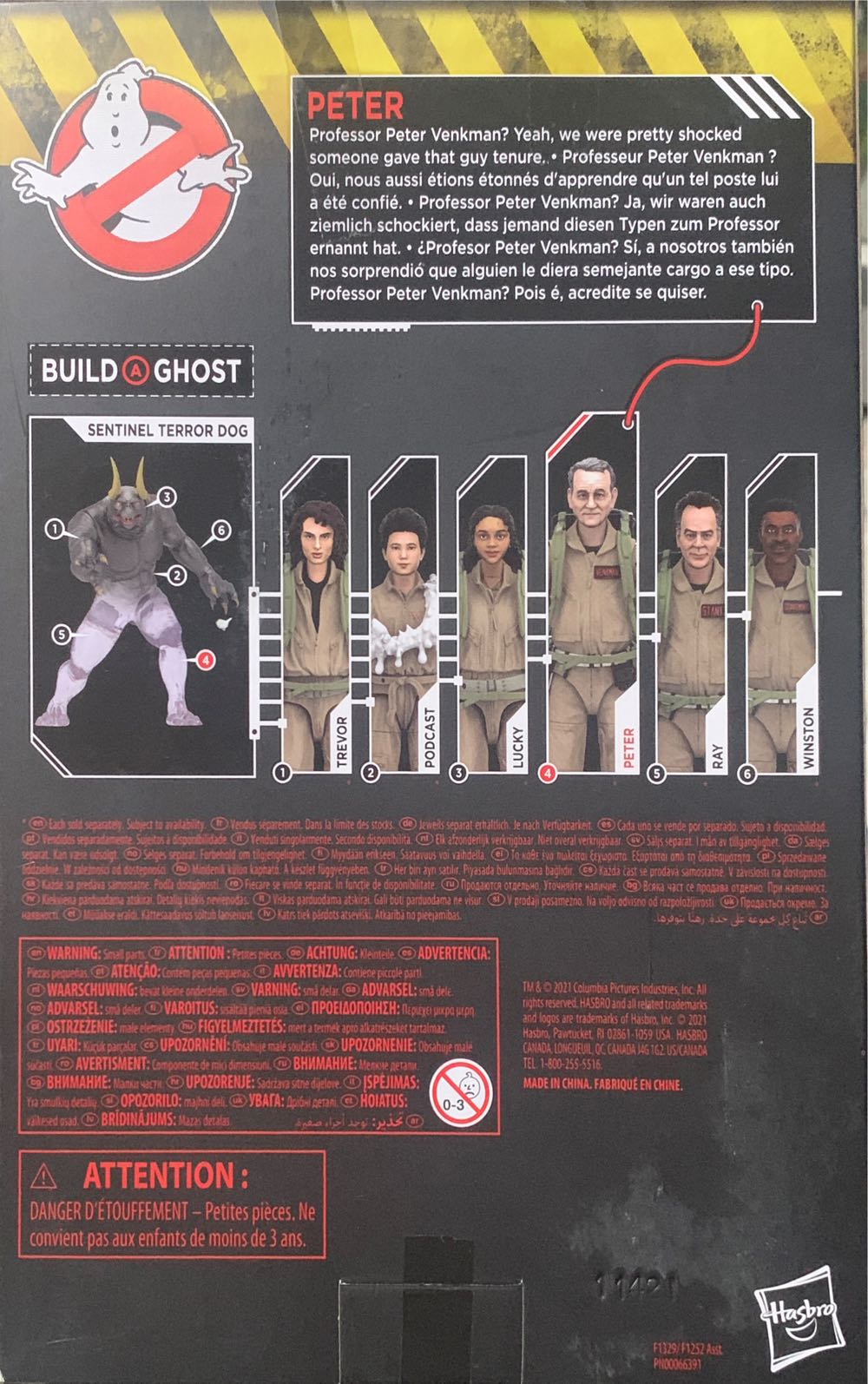 Peter Venkman - Afterlife - Hasbro (Horror) action figure collectible [Barcode 5010993853311] - Main Image 4