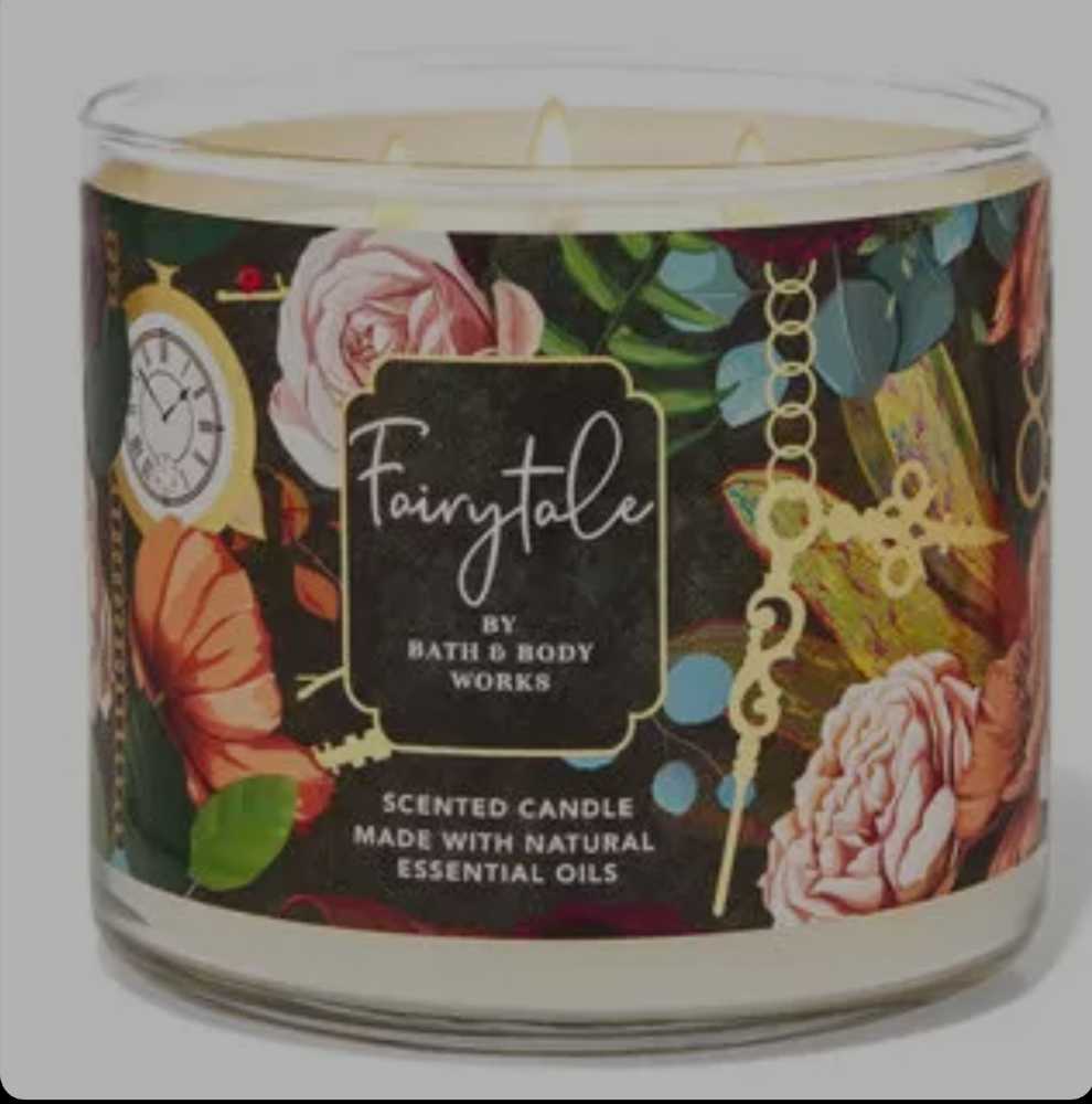 CANDLE: Valentine’s Day Bath & Body Works Fairytale 2021 - Bath & Bodyworks Candle (Enchanted Candles) action figure collectible [Barcode 667555268608] - Main Image 4