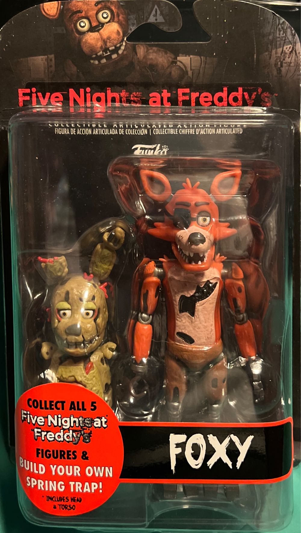 Foxy - Five Night’s At Freddy’s - Funko (Horror) action figure collectible [Barcode 849803088484] - Main Image 2