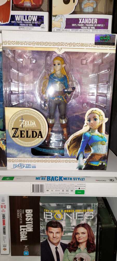 Gimsan Nsw The Legend Of Zelda Breath Of The Wild Statue: Zelda Standard Edition Pax0010399750  action figure collectible [Barcode 5060316622346] - Main Image 2