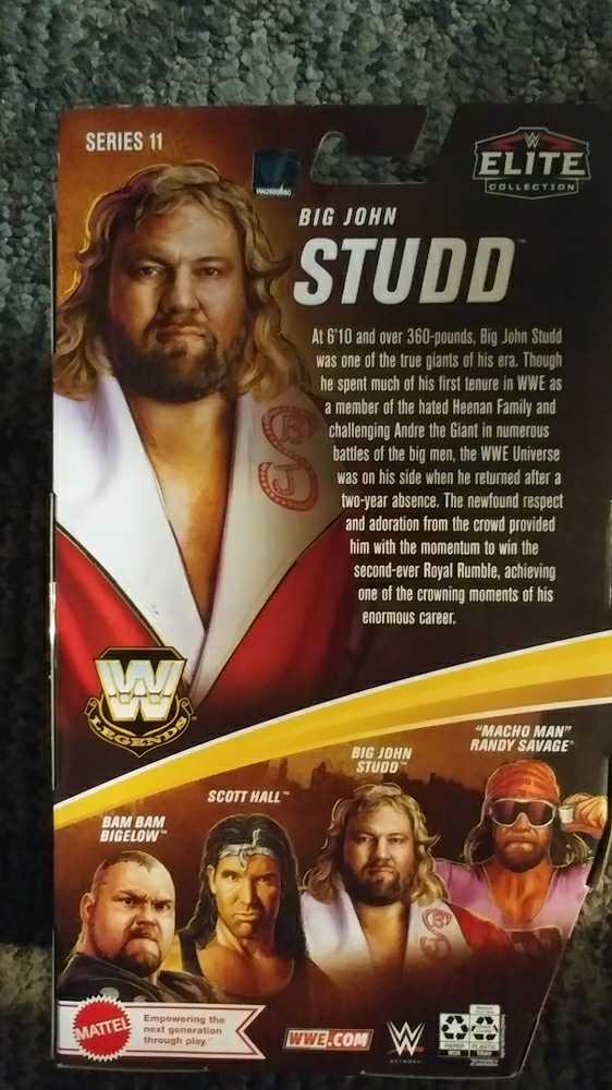 Big John Studd - Mattel (WWE Elite Collection) action figure collectible [Barcode 194735034604] - Main Image 2