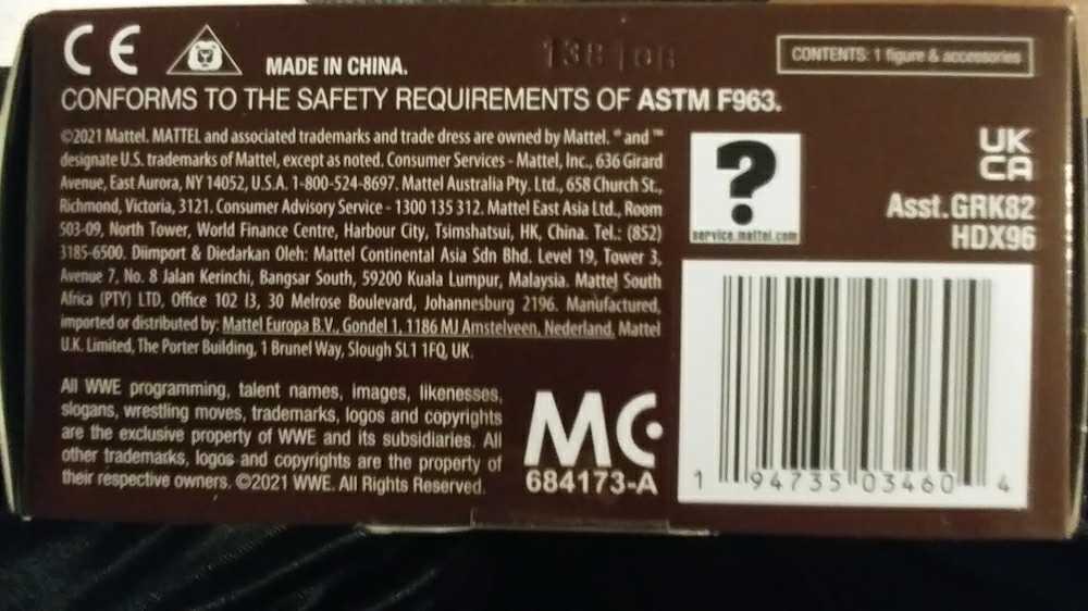 Big John Studd - Mattel (WWE Elite Collection) action figure collectible [Barcode 194735034604] - Main Image 4