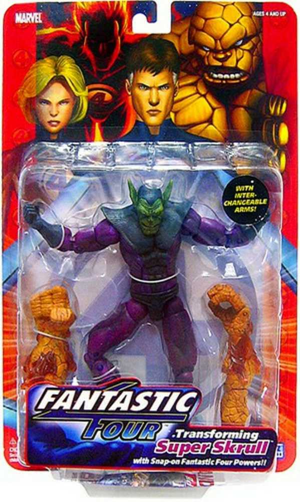 Fantastic Four Classics, Series 1: Super Skrull (Regular Version) - Toy Biz (Marvel Superheroes) action figure collectible - Main Image 3