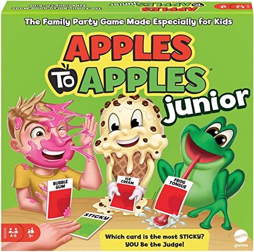 Apples To Apples Junior The Game Of Crazy Comparisons! Packaging May Vary  action figure collectible [Barcode 027084645224] - Main Image 1
