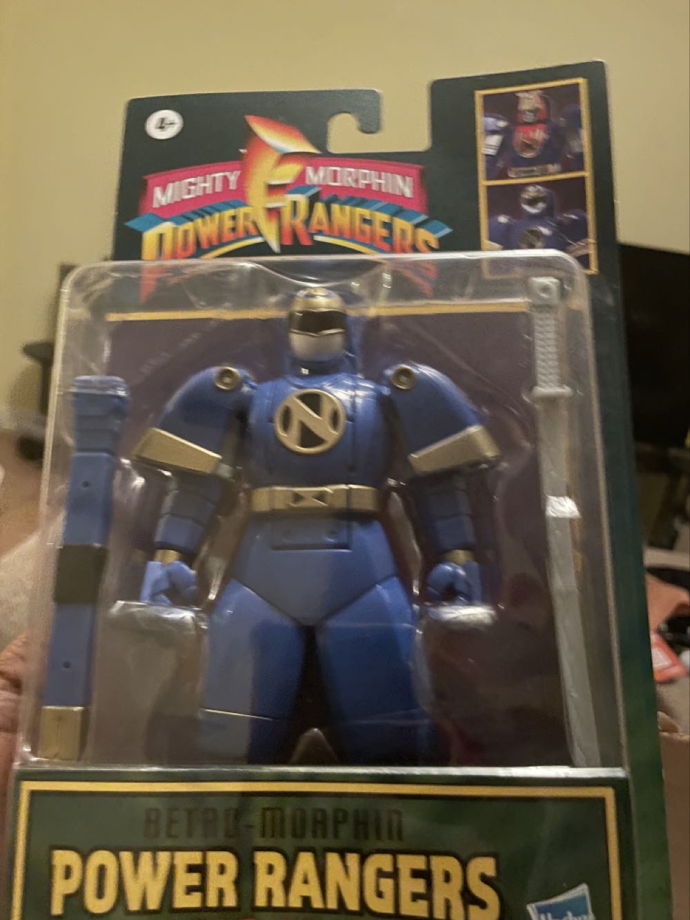 Power Rangers Retro-morphin Ninjor Fliphead Action Figure - Hasbro (Power Rangers Retro) action figure collectible [Barcode 5010993893027] - Main Image 2