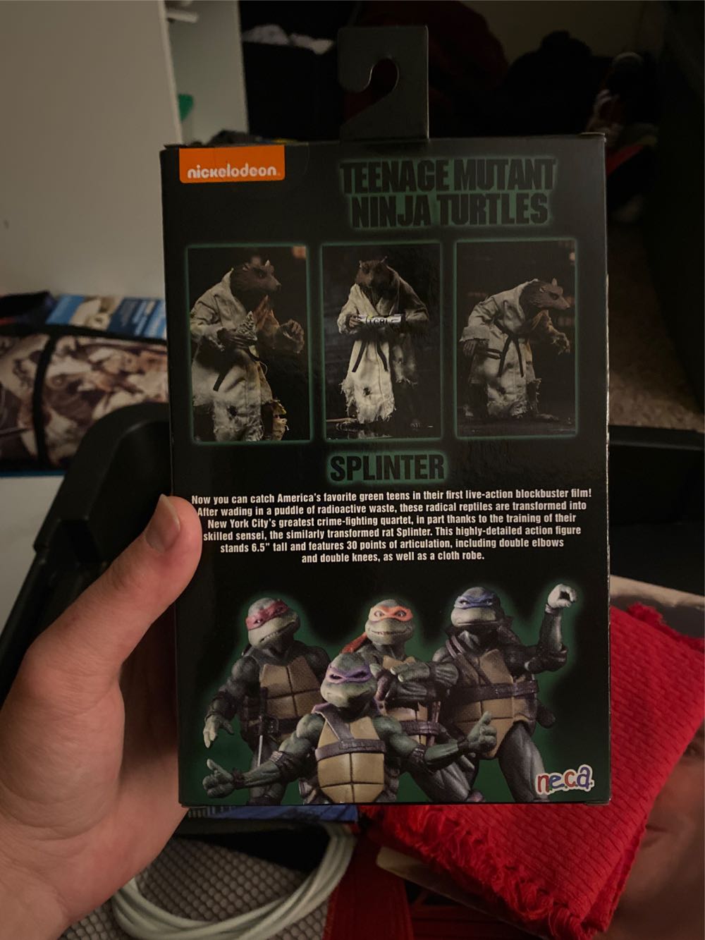 Splinter Movie Turtles - Neca action figure collectible - Main Image 3