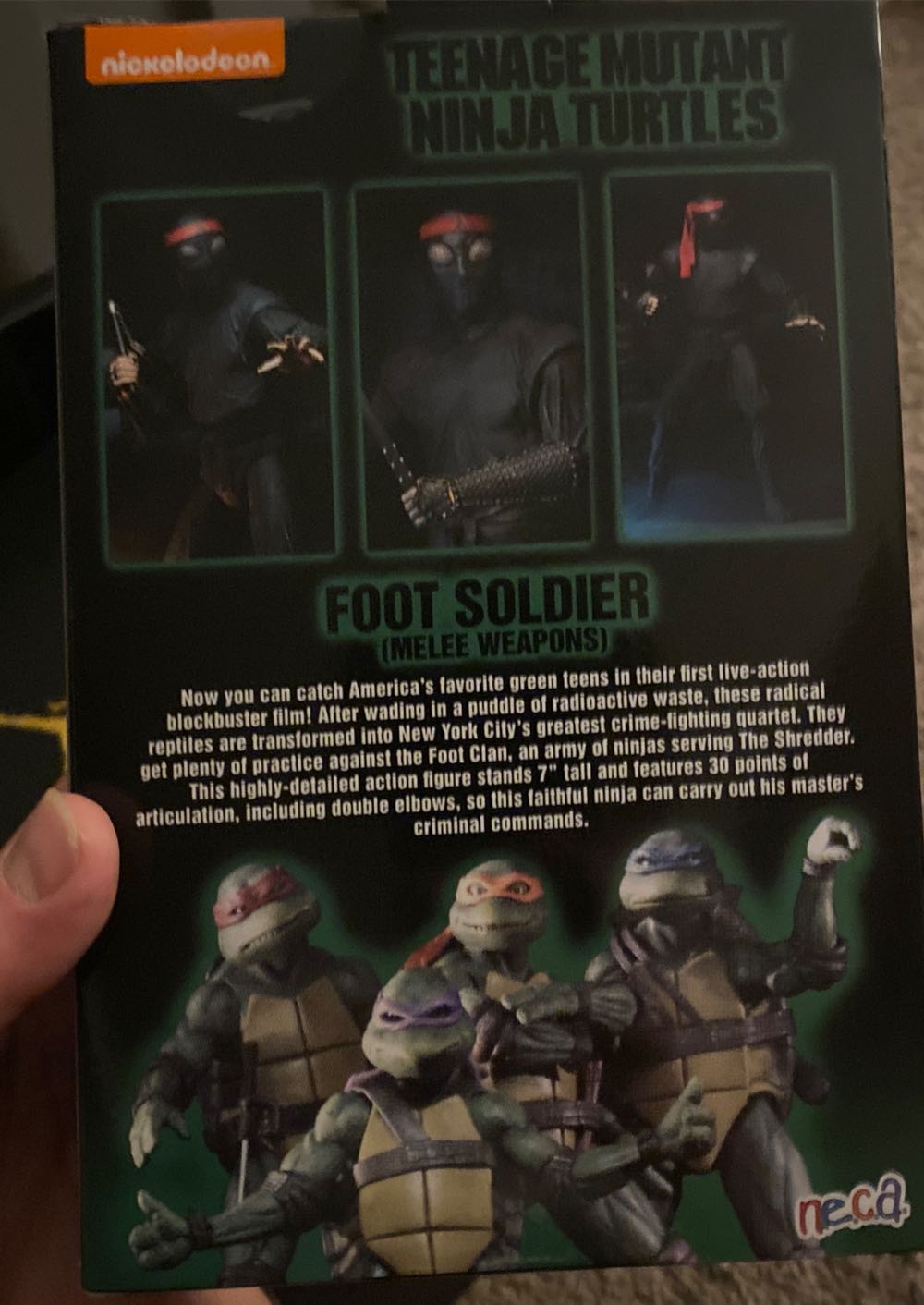 Foot Soldier [Melee Weapons - GameStop] - Neca (Teenage Mutant Ninja Turtles - NECA) action figure collectible - Main Image 3