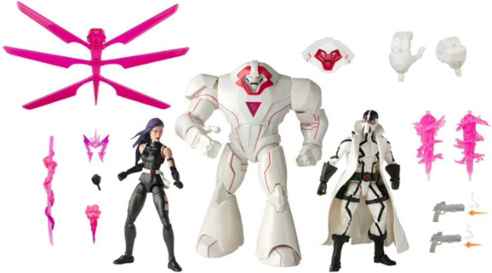 Marvel Legends Psylocke - Nimrod, Fantomex, Nimrod 3 Pk - Hasbro (Marvel Superheroes) action figure collectible - Main Image 2