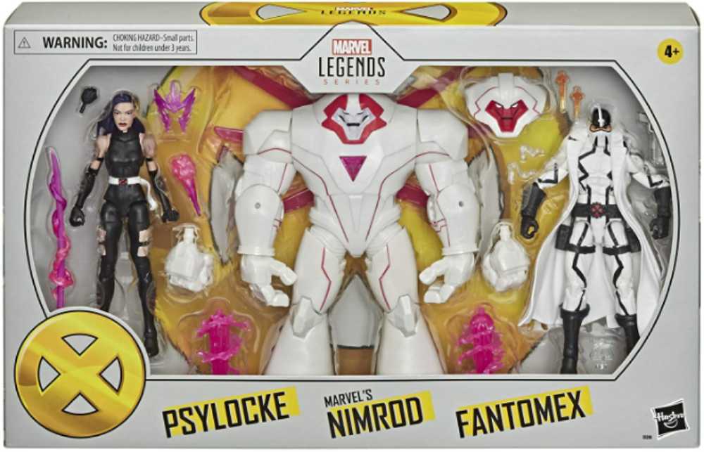 Marvel Legends Psylocke - Nimrod, Fantomex, Nimrod 3 Pk - Hasbro (Marvel Superheroes) action figure collectible - Main Image 3