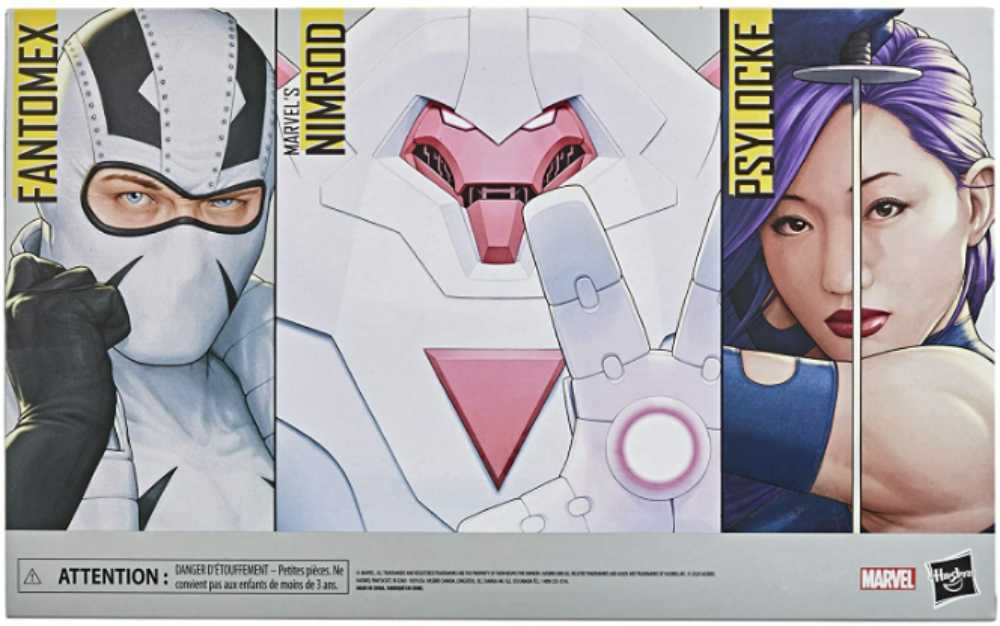 Marvel Legends Psylocke - Nimrod, Fantomex, Nimrod 3 Pk - Hasbro (Marvel Superheroes) action figure collectible - Main Image 4