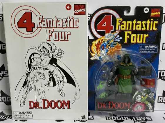 Dr. Doom [Entertainment Earth] - Hasbro (Marvel Legends - Vintage) action figure collectible - Main Image 3