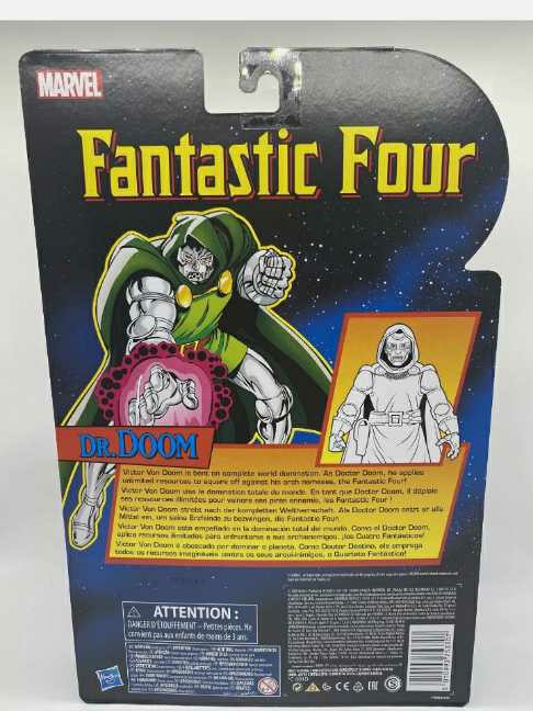 Dr. Doom [Entertainment Earth] - Hasbro (Marvel Legends - Vintage) action figure collectible - Main Image 4