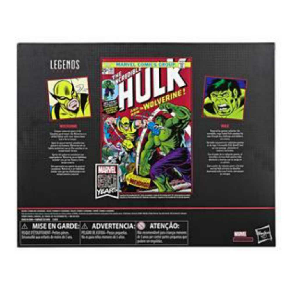 Marvel Legends, Fan Channel Exclusive, 80th Anniversary 2-Pack: Hulk - Hasbro (Marvel Superheroes) action figure collectible - Main Image 4