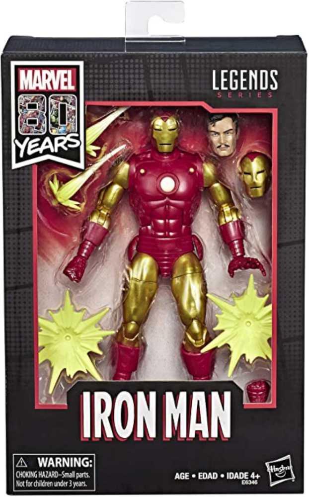 Marvel Legends, 80th Anniversary: Iron-Man  - Hasbro (Marvel Superheroes) action figure collectible - Main Image 3