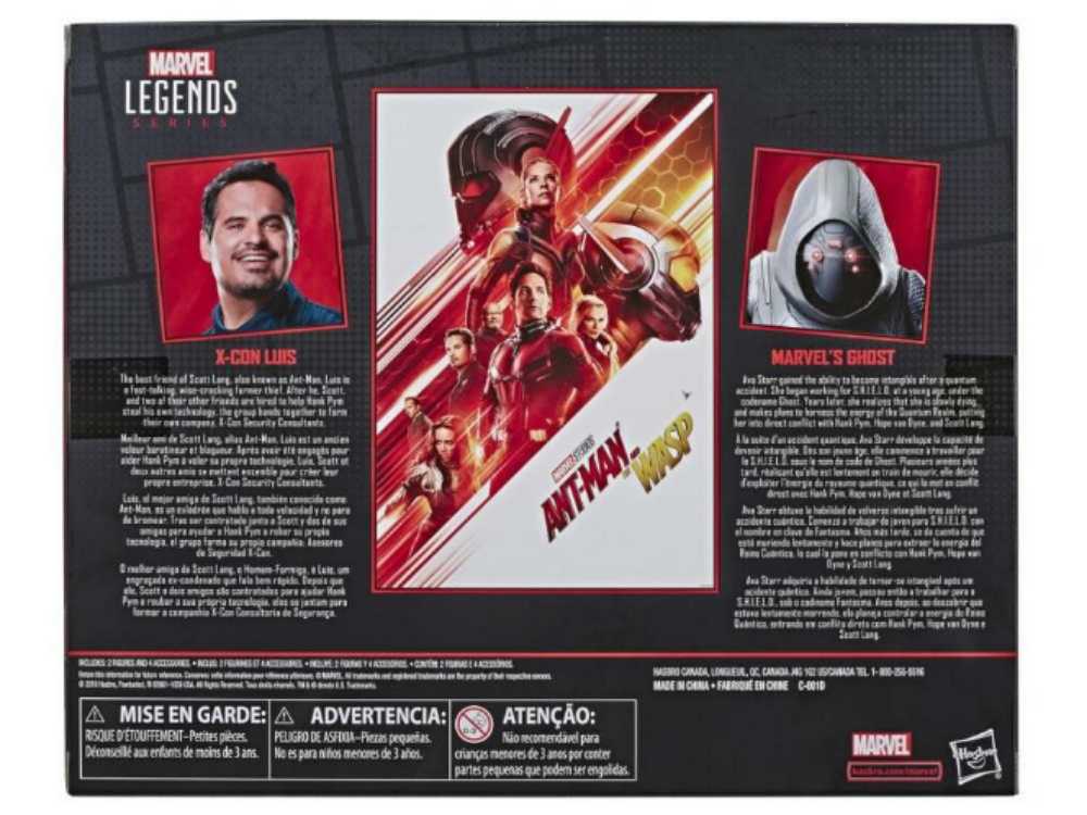 Marvel Legends, 80th Anniversary 2-Pack: Ghost (Ant-Man and The Wasp) - Hasbro (Marvel Superheroes) action figure collectible - Main Image 4
