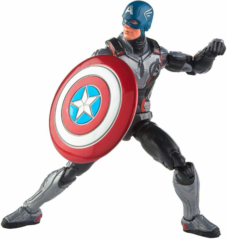 Marvel Legends, Armoured Thanos Wave: Captain America, Quantum Suit (Avengers: Endgame) - Hasbro (Marvel Superheroes) action figure collectible - Main Image 2