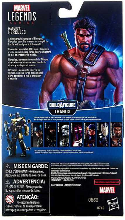 Marvel Legends, Armoured Thanos Wave: Hercules - Hasbro (Marvel Superheroes) action figure collectible - Main Image 4