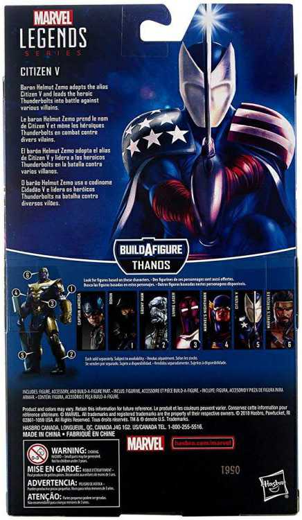 Marvel Legends, Armoured Thanos Wave: Citizen V - Hasbro (Marvel Superheroes) action figure collectible - Main Image 4